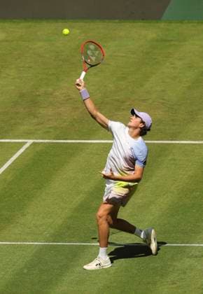 photo Joao FONSECA BRA Tennis Tournament Terra Wortmann Cup at Gerry Weber Sportpark OWL Arena in Halle Westfalen on Tue 17 06 2025