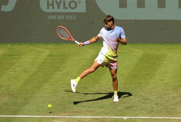 photo Flavio COBOLLI ITA Tennis Tournament Terra Wortmann Cup at Gerry Weber Sportpark OWL Arena in Halle Westfalen on Tue 17 06 2025