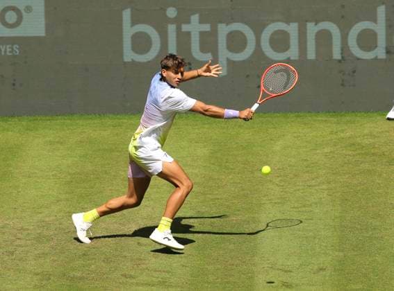 photo Flavio COBOLLI ITA Tennis Tournament Terra Wortmann Cup at Gerry Weber Sportpark OWL Arena in Halle Westfalen on Tue 17 06 2025