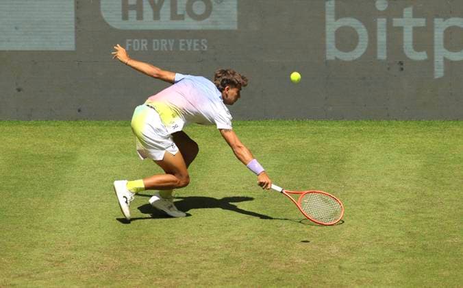 photo Flavio COBOLLI ITA Tennis Tournament Terra Wortmann Cup at Gerry Weber Sportpark OWL Arena in Halle Westfalen on Tue 17 06 2025