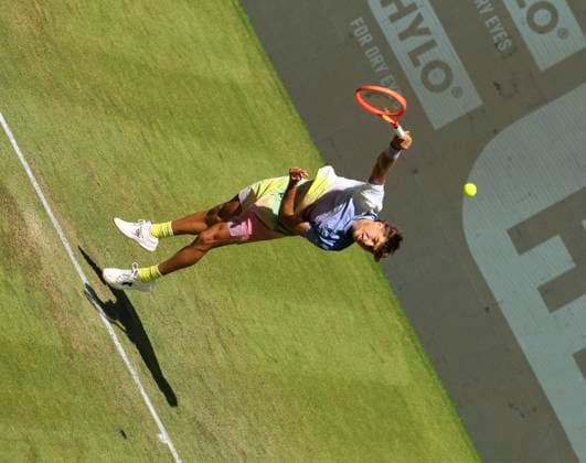 photo Flavio COBOLLI ITA Tennis Tournament Terra Wortmann Cup at Gerry Weber Sportpark OWL Arena in Halle Westfalen on Tue 17 06 2025