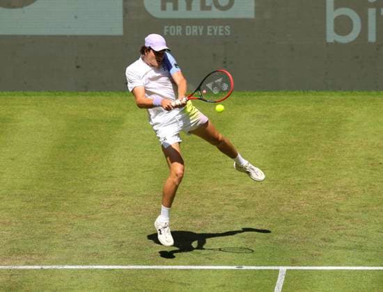 photo Joao FONSECA BRA Tennis Tournament Terra Wortmann Cup at Gerry Weber Sportpark OWL Arena in Halle Westfalen on Tue 17 06 2025