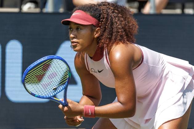 Berlin, 17 06 25, Tennis ecotrans Ladies Open Berlin at Steffi Graf Stadium Ladies, Singles, 1 Round, Osaka Japan Samsonova Russia , Steffi Graf Stadium Naomi Osaka Japan prepares for the return Berlin Tennis Open by HYLO 2025