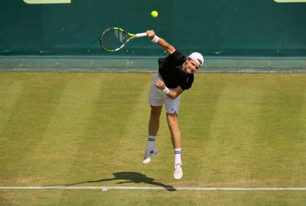 photo Jesper de JONG NED Tennis Tournament Terra Wortmann Cup at Gerry Weber Sportpark OWL Arena in Halle Westfalen on Tue 17 06 2025