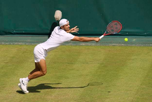 photo Tomas MACHAC CZE Tennis Tournament Terra Wortmann Cup at Gerry Weber Sportpark OWL Arena in Halle Westfalen on Tue 17 06 2025