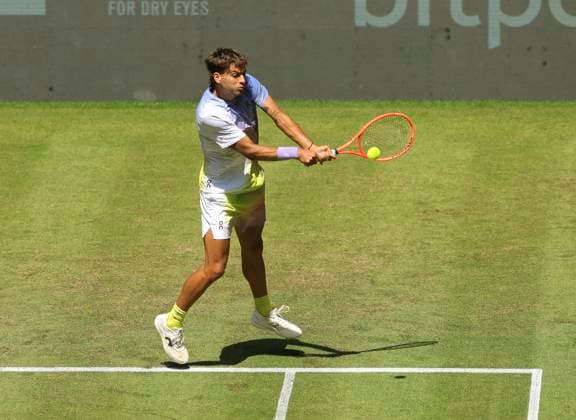photo Flavio COBOLLI ITA Tennis Tournament Terra Wortmann Cup at Gerry Weber Sportpark OWL Arena in Halle Westfalen on Tue 17 06 2025
