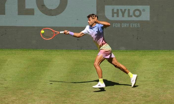 photo Flavio COBOLLI ITA Tennis Tournament Terra Wortmann Cup at Gerry Weber Sportpark OWL Arena in Halle Westfalen on Tue 17 06 2025
