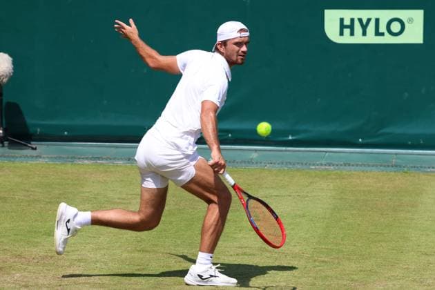 Tennis COURT WORTMANN OPEN, Tomas Machac (CZE), Halle, Germany, June 17, 2025. Photo Felice Calabro  Copyright: xFelicexCalabro x xipa-agency.netx xFELICExCALABRO x 0822380179st