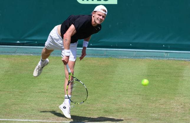 Tennis COURT WORTMANN OPEN, Jesper de Jong (NED), Halle, Germany, June 17, 2025. Photo Felice Calabro  Copyright: xFelicexCalabro x xipa-agency.netx xFELICExCALABRO x 0822380215st