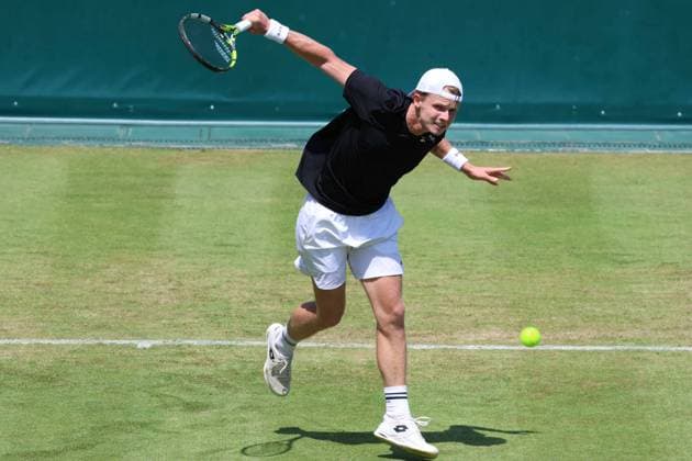 Tennis COURT WORTMANN OPEN, Jesper de Jong (NED), Halle, Germany, June 17, 2025. Photo Felice Calabro  Copyright: xFelicexCalabro x xipa-agency.netx xFELICExCALABRO x 0822380221st