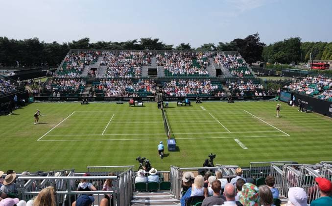 Nottingham Tennis Centre Nottingham, England - June 17th : Sonay Kartal vs Leolia Jeanjean during the day 3 match in the Lexus Nottingham Tennis Open on June 17th, 2025, England (Paul Bonser SPP) Copyright: xPaulxBonser SPPx spp-en-PaBo-Lexus Nottingham Open 5622
