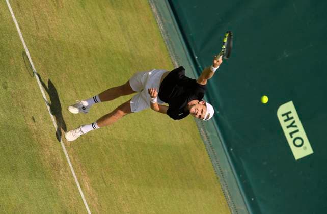 photo Jesper de JONG NED Tennis Tournament Terra Wortmann Cup at Gerry Weber Sportpark OWL Arena in Halle Westfalen on Tue 17 06 2025