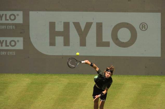 photo Andrey RUBLEV Tennis Tournament Terra Wortmann Cup at Gerry Weber Sportpark OWL Arena in Halle Westfalen on Tue 17 06 2025
