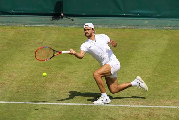 photo Tomas MACHAC CZE Tennis Tournament Terra Wortmann Cup at Gerry Weber Sportpark OWL Arena in Halle Westfalen on Tue 17 06 2025