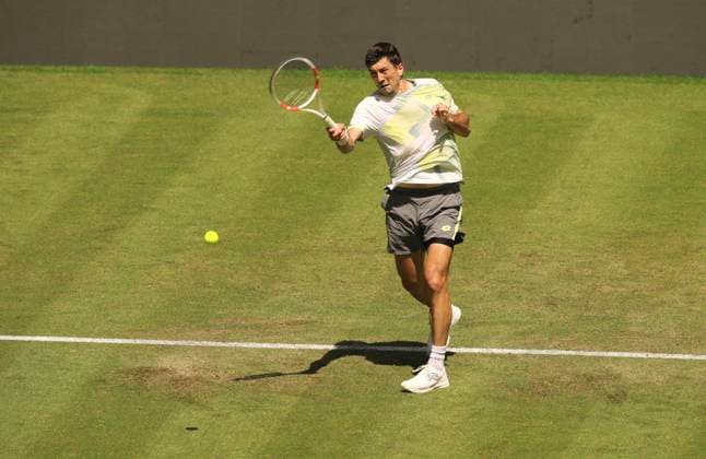 photo Sebastian OFNER AUT Tennis Tournament Terra Wortmann Cup at Gerry Weber Sportpark OWL Arena in Halle Westfalen on Tue 17 06 2025