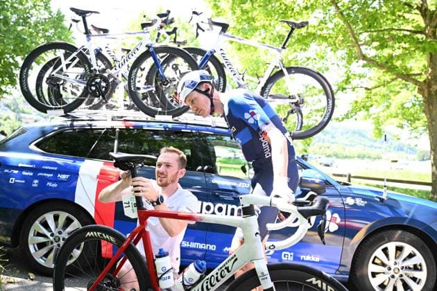 17-06-2025 Tour De Suisse; Tappa 03 Aarau - Heiden; 2025, Groupama - Fdj; Kung, Stefan; Aarau; 