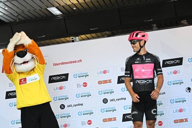 17-06-2025 Tour De Suisse; Tappa 03 Aarau - Heiden; 2025, Ef Education - Easypost; Albanese, Vincenzo; Aarau; 