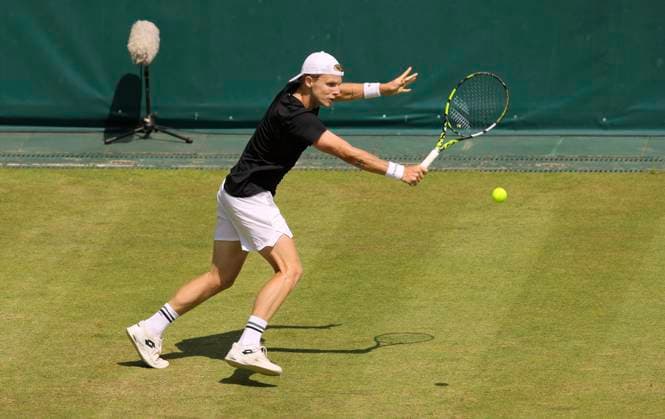 photo Jesper de JONG NED Tennis Tournament Terra Wortmann Cup at Gerry Weber Sportpark OWL Arena in Halle Westfalen on Tue 17 06 2025