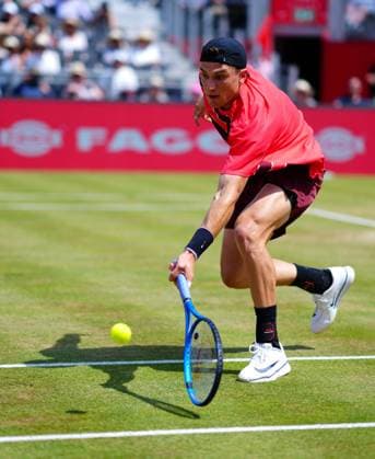 Jack Draper in first round action Queen s Club Championships, Day 9, Queen s Club, West Kensington, London, UK - 17 Jun 2025  Copyright: xJavierxGarcia Shutterstockx 15360763c