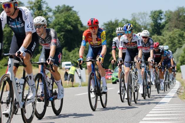TDS 3rd stage Tao Geoghegan Hart GBR Team Lidl Trek 16 06 2025 Endingen, SWITZERLAND, Tour de Suisse 3rd stage Aarau Heiden Tao Geoghegan Hart GBR Team Lidl Trek