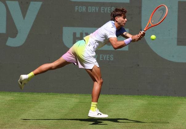 Halle, Germany: Tennis TERRA WORTMANN OPEN, Flavio Cobolli (ITA), Halle, Germany, June 17, 2025. Photo TERRA WORTMANN OPEN 2025  - ZUMAp169 0822380731st Copyright: xFelicexCalabrox