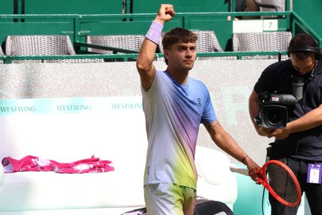 Halle, Germany: Tennis TERRA WORTMANN OPEN, Flavio Cobolli (ITA), Halle, Germany, June 17, 2025. Photo TERRA WORTMANN OPEN 2025  - ZUMAp169 0822387281st Copyright: xFelicexCalabrox