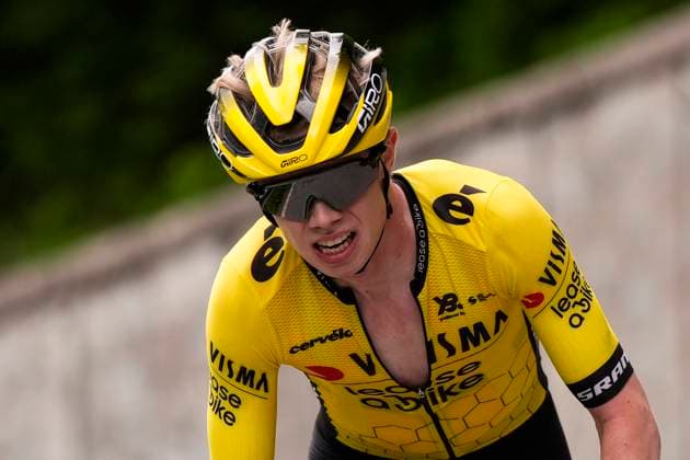 Nordhagen Jorgen of Team Visma Lease A Bike Development during the stage 3 of the Giro Next Gen 2025, Albese con Cassano (Co) -Passo Maniva (Bs), 143 km, Italy - Tuesday, June 17, 2025. - cycling.  Copyright: xFabioxFerrarix LaPressex