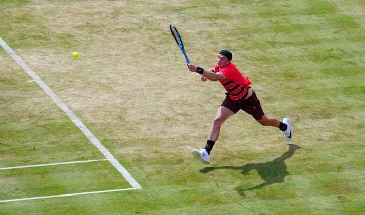 Jack Draper in first round action Queen s Club Championships, Day 9, Queen s Club, West Kensington, London, UK - 17 Jun 2025  Copyright: xJavierxGarcia Shutterstockx 15360763ae