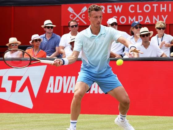 TENNIS - ATP, Tennis Herren Queen s Club LONDON,ENGLAND,17.JUN.25 - TENNIS - ATP World Tour, HSBC Championships. Image shows Jiri Lehecka (CZE).  GEPAxpictures xAlanxGrieves