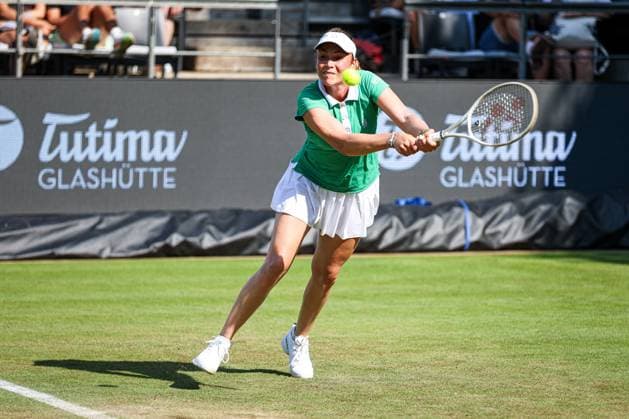 Donna VEKIC CRO, Berlin Tennis Open by HYLO 2025, Berlin, LTTC Rot Weiß , 17 06 2025, Copyright: xClaudioxGärtnerx