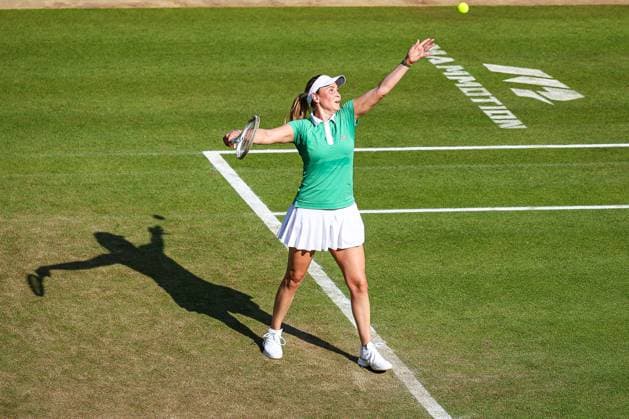 Donna VEKIC CRO, Berlin Tennis Open by HYLO 2025, Berlin, LTTC Rot Weiß , 17 06 2025, Copyright: xClaudioxGärtnerx