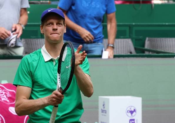Tennis COURT WORTMANN OPEN, Jannik Sinner (ITA), Halle, Germany, June 17, 2025. Photo Felice Calabro  Copyright: xFelicexCalabro x xipa-agency.netx xFELICExCALABRO x 0822394259st