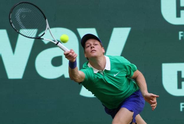 Halle, Germany: Tennis COURT WORTMANN OPEN, Jannik Sinner (ITA), Halle, Germany, June 17, 2025. Photo TERRA WORTMANN OPEN 2025  - ZUMAp169 0822399040st Copyright: xFelicexCalabrox