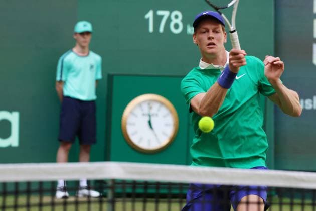 Halle, Germany: Tennis COURT WORTMANN OPEN, Jannik Sinner (ITA), Halle, Germany, June 17, 2025. Photo TERRA WORTMANN OPEN 2025  - ZUMAp169 0822399065st Copyright: xFelicexCalabrox