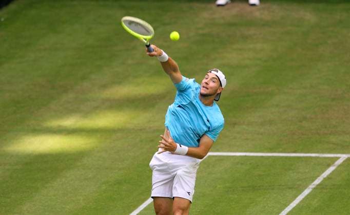photo Jan Lennard STRUFF GER Tennis Tournament Terra Wortmann Cup at Gerry Weber Sportpark OWL Arena in Halle Westfalen on Tue 17 06 2025