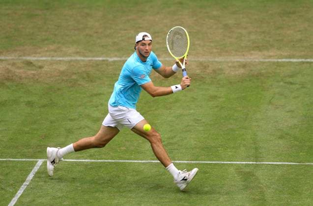 photo Jan Lennard STRUFF GER Tennis Tournament Terra Wortmann Cup at Gerry Weber Sportpark OWL Arena in Halle Westfalen on Tue 17 06 2025