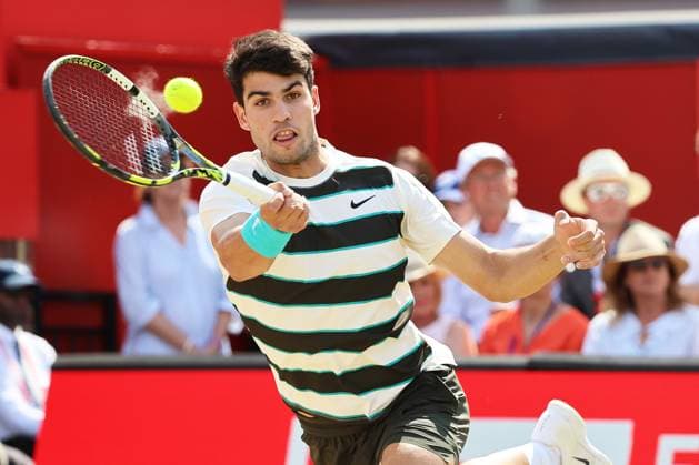TENNIS - ATP, Tennis Herren Queen s Club LONDON,ENGLAND,17.JUN.25 - TENNIS - ATP World Tour, HSBC Championships. Image shows Carlos Alcaraz (ESP).  GEPAxpictures xAlanxGrieves