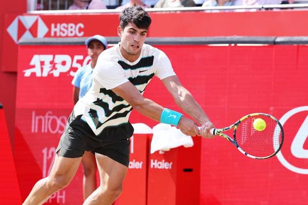TENNIS - ATP, Tennis Herren Queen s Club LONDON,ENGLAND,17.JUN.25 - TENNIS - ATP World Tour, HSBC Championships. Image shows Carlos Alcaraz (ESP).  GEPAxpictures xAlanxGrieves
