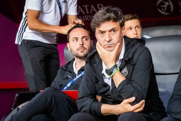 SPAIN U21, U 21 - ITALY U21 Head coach of Spain U21 Santi Denia during the UEFA European Under-21 Championship 2025 Group A football match between Spain U21 and Italy U21. City Arena Stadium, Trnava, Slovakia, June 17, 2025. Photo by Branislav Racko Copyright: xx _BRR1950