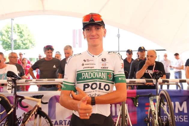 BOZZOLA Mirko during the stage 4 of the Giro Next Gen 2025, Manerbio (Bs) Salsomaggiore Terme (Pr), 148 km , Italy - Wednesday, June 18, 2025. - cycling.  Copyright: xGianxMattiaxD Albertox LaPressex