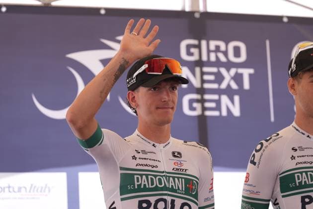 BOZZOLA Mirko during the stage 4 of the Giro Next Gen 2025, Manerbio (Bs) Salsomaggiore Terme (Pr), 148 km , Italy - Wednesday, June 18, 2025. - cycling.  Copyright: xGianxMattiaxD Albertox LaPressex