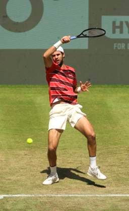 photo of the winner Karen KHACHANOV Tennis Tournament Terra Wortmann Cup at Gerry Weber Sportpark OWL Arena in Halle Westfalen on Wed 18 06 2025