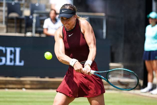 Paula Badosa ESP, Berlin Tennis Open by HYLO 2025, Berlin, LTTC Rot Weiß , 18 06 2025, Copyright: xClaudioxGärtnerx