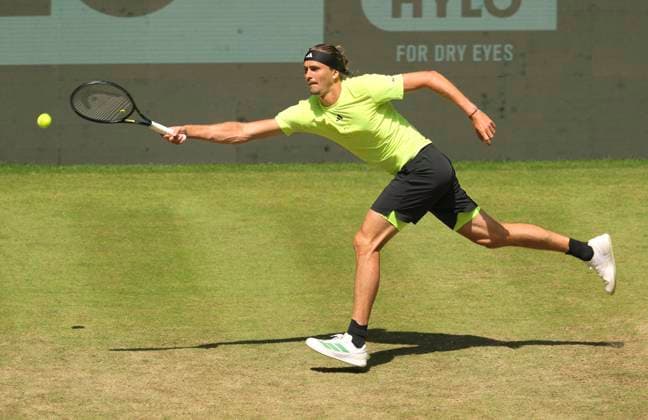 photo Alexander ZVEREV GER Tennis Tournament Terra Wortmann Cup at Gerry Weber Sportpark OWL Arena in Halle Westfalen on Wed 18 06 2025