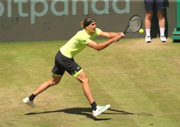 photo Alexander ZVEREV GER Tennis Tournament Terra Wortmann Cup at Gerry Weber Sportpark OWL Arena in Halle Westfalen on Wed 18 06 2025