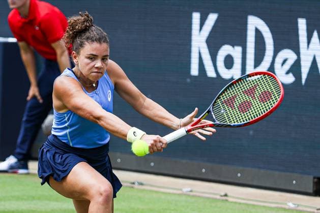 Jasmine Paolini ITA, Berlin Tennis Open by HYLO 2025, Berlin, LTTC Rot Weiß , 18 06 2025, Copyright: xClaudioxGärtnerx