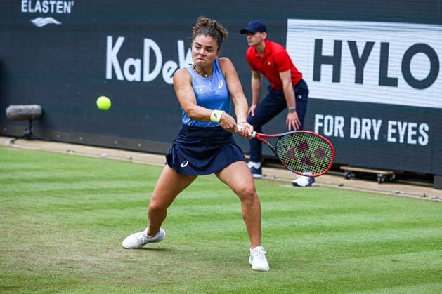 Jasmine Paolini ITA, Berlin Tennis Open by HYLO 2025, Berlin, LTTC Rot Weiß , 18 06 2025, Copyright: xClaudioxGärtnerx