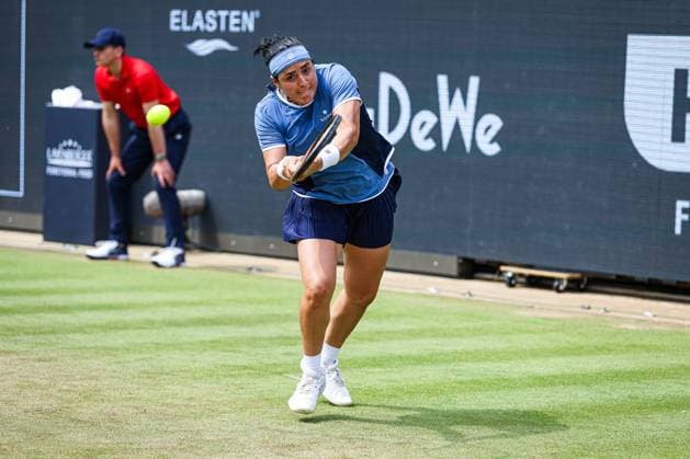 Ons Jabeur TUN, Berlin Tennis Open by HYLO 2025, Berlin, LTTC Rot Weiß , 18 06 2025, Copyright: xClaudioxGärtnerx