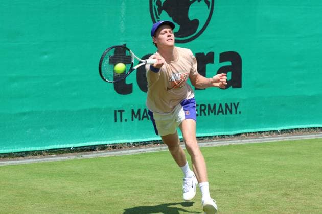 Tennis COURT WORTMANN OPEN, Jannik Sinner (ITA), Halle, Germany, June 18, 2025. Photo Felice Calabro  Copyright: xFelicexCalabro x xipa-agency.netx xFELICExCALABRO x 0822475074st