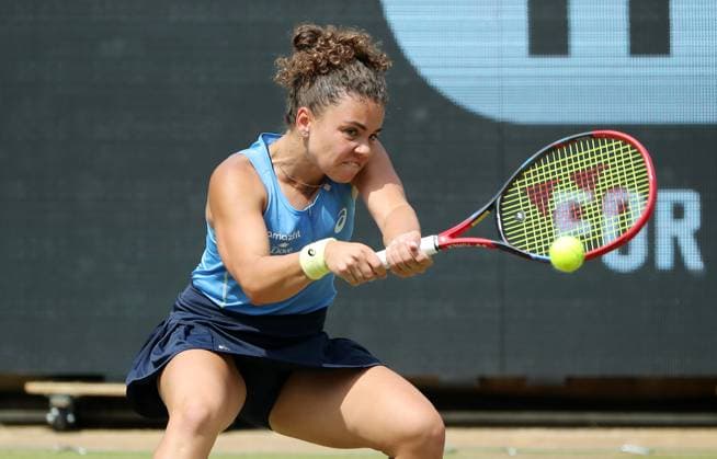 Jasmine Paolini ITA at the Steffi Graf Stadium Sport HYLO Berlin Tennis Open Women on grass 18 06 2025